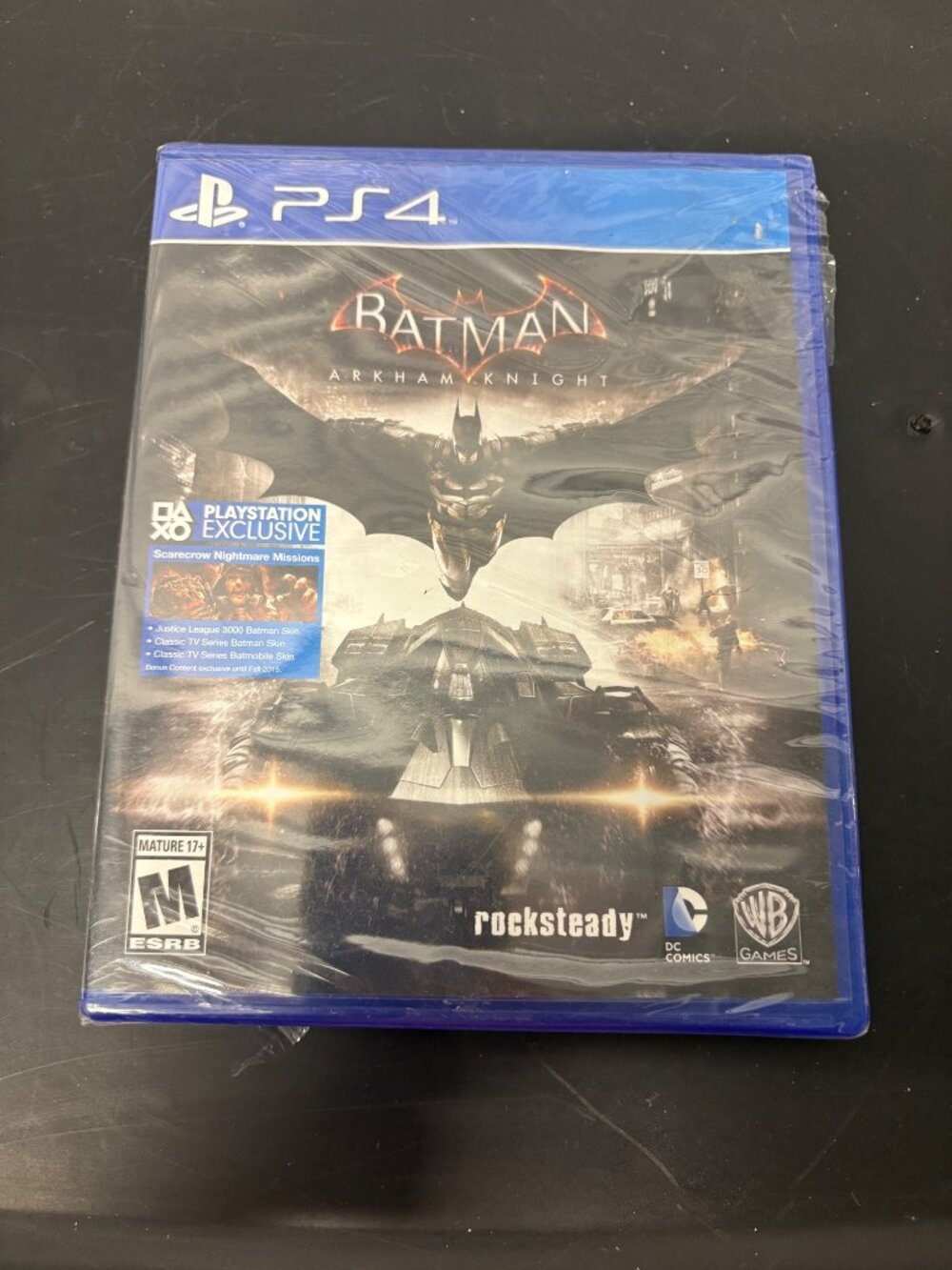 Sealed PlayStation 4 Game Batman Arkham Knight Scarecrow Nightmare mission